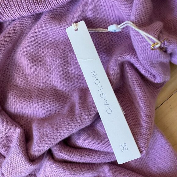 CASLON BNWT Bishop Sleeve Sweater XSmall Lavender - Picture 9 of 10
